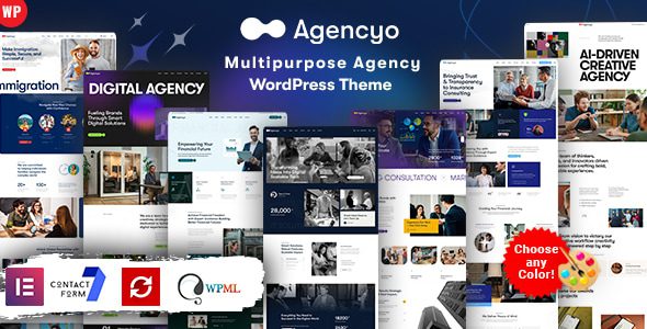 Agencyo 1.0 – Digital Agency WordPress Theme