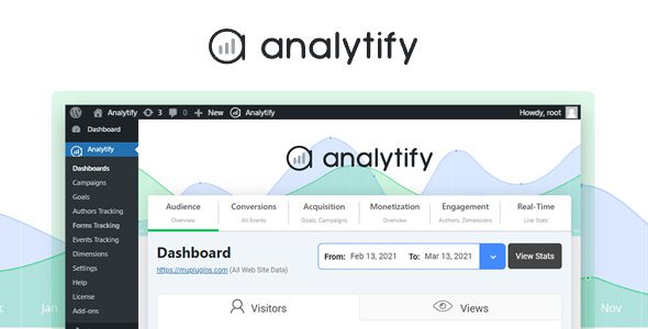 Analytify Pro 8.1.0 + Addons – Google Analytics Plugin for WordPress