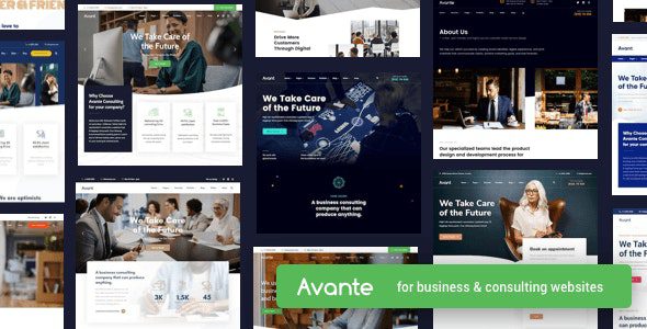 Avante 3.0 – Business Consulting WordPres Theme