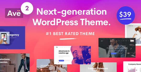 Ave 2.9.2 – Responsive Multi-Purpose WordPress Theme