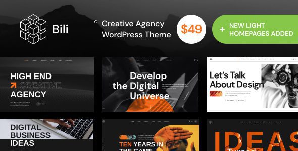 Bili 1.1.13 – Creative Agency WordPress Theme