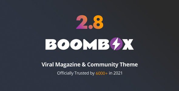BoomBox 2.10.0 – Viral Magazine WordPress Theme