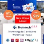 Braintech 2.7.7 – Technology & IT Solutions WordPress Theme