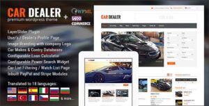 Car Dealership 1.6.6 – Automotive WordPress Theme