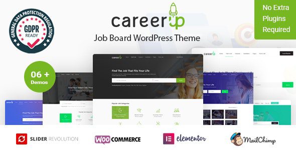 CareerUp 2.3.47 – Job Board WordPress Theme