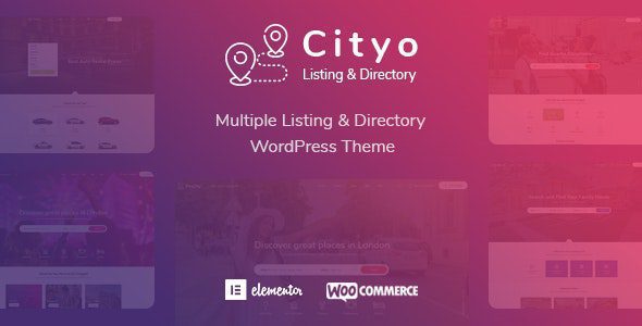 Cityo 1.1.31 – Multiple Listing Directory WordPress Theme