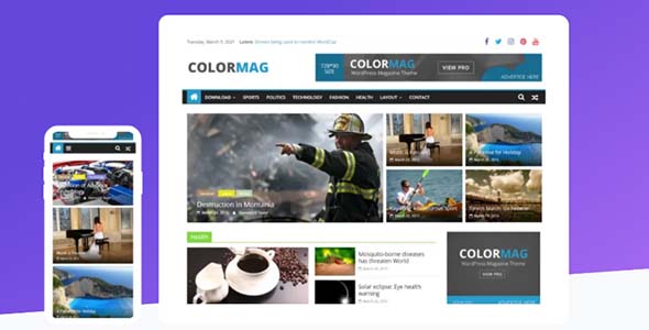 ColorMag Pro 5.1.4 – Magazine & News Style WordPress Theme