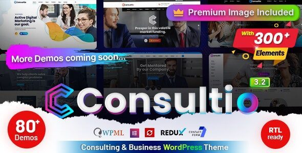 Consultio 3.2.8 – Corporate Consulting WordPress Theme