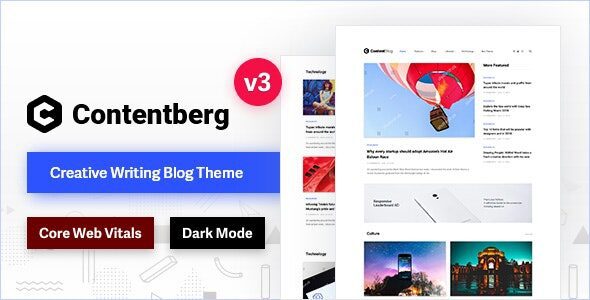Contentberg 3.0.1 – Content Marketing & Personal Blog