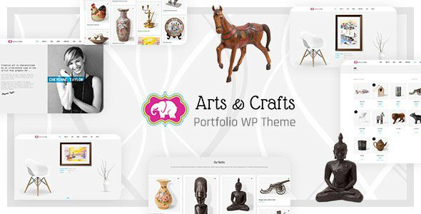 Crafts & Arts 2.5.0 – Handmade Artist WordPress