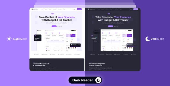 Dark Reader Pro 1.1.4 – Dark Mode Plugin for WordPress