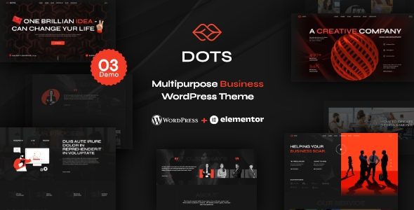 Dots 1.1.1 – Creative Agency WordPress Theme