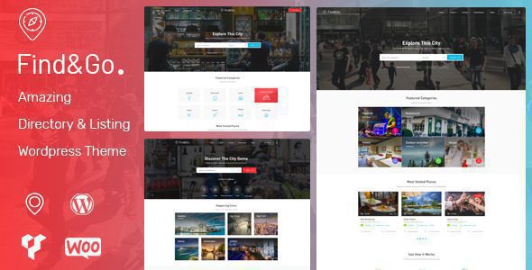 Findgo 1.3.62 – Directory Listing WordPress Theme