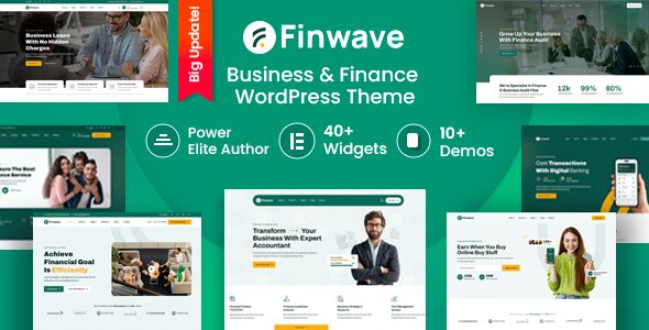 Finwave 1.1.4 – Business and Finance WordPress Theme