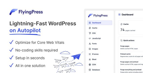 FlyingPress 5.3.2 – Lightning-Fast WordPress on Autopilot