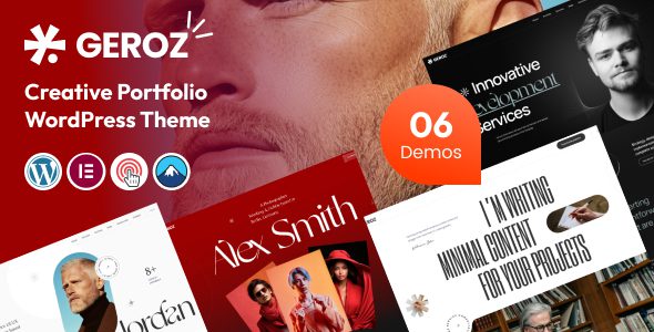 Geroz 1.1.1 – Creative Portfolio & Digital Agency WordPress Theme