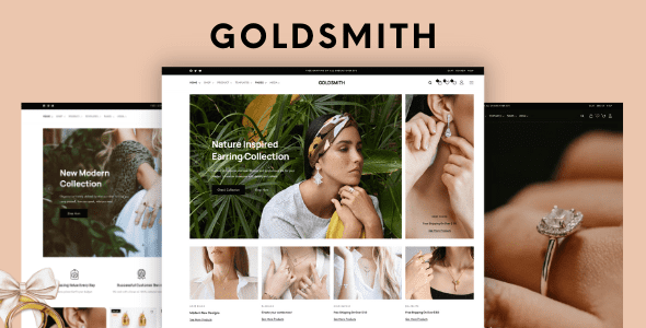 GoldSmith 1.4.4 – Jewelry Store WooCommerce Elementor Theme