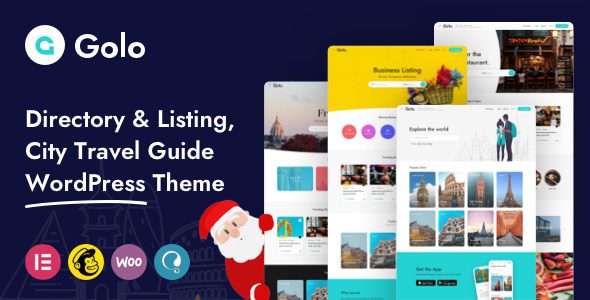 Golo 1.7.3 – Directory & Listing, Travel WordPress Theme