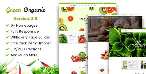 Greenorganic 2.48 – WooCommerce WordPress Theme