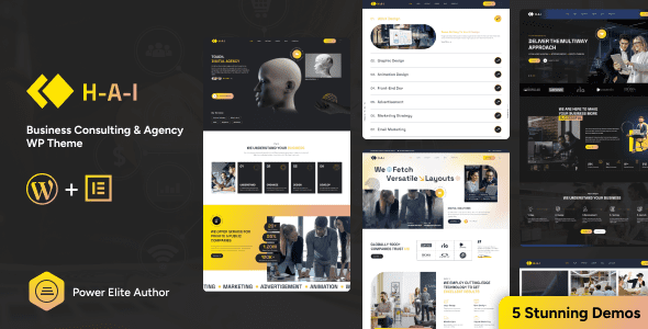 Hai 1.0.7 – Elementor Agency WordPress Theme