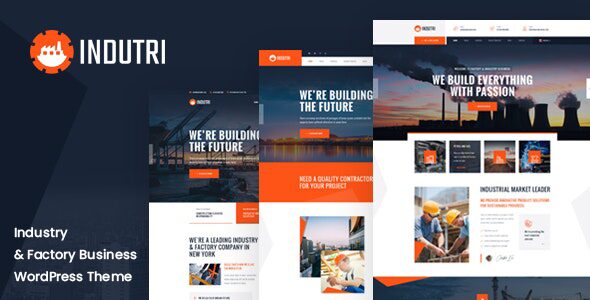 Indutri 1.3.1 – Factory & Industrial WordPress Theme