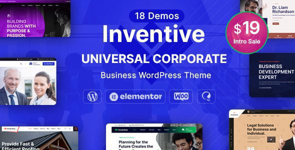 Inventive 1.2 – Multi-Purpose Business WordPress Theme