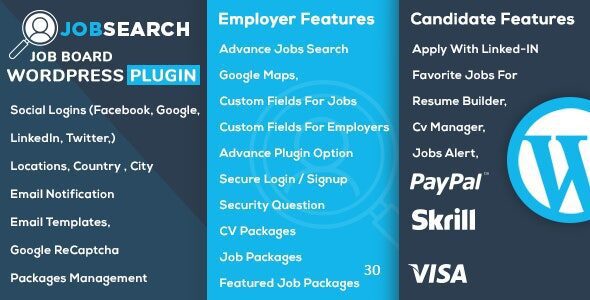 JobSearch 3.2.3 – Job Board WordPress Plugin