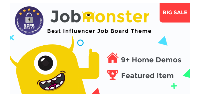 Jobmonster 4.8.4 – Job Board WordPress Theme