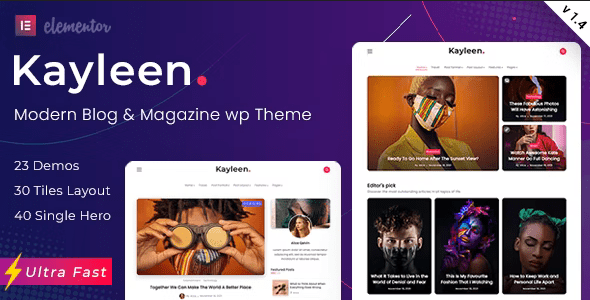 Kayleen 3.2 – Blog & Magazine WordPress Theme