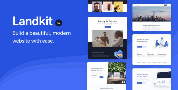 Landkit 1.0.17 – Multipurpose Business WordPress Theme