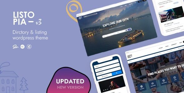 Listopia 3.15 – Directory, Community WordPress Theme