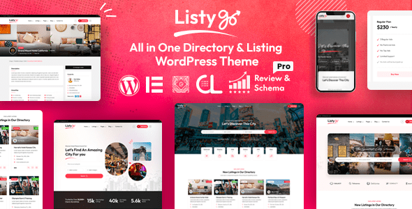 Listygo 1.5.1 – Directory & Listing WordPress Theme