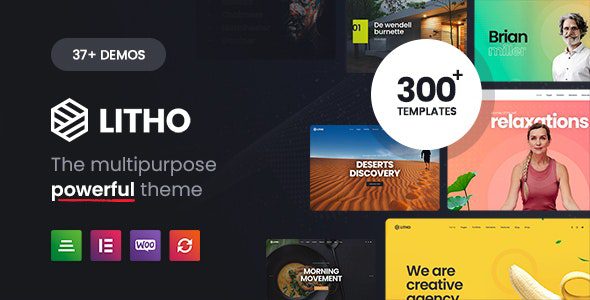 Litho 3.6 – Multipurpose Elementor WordPress Theme