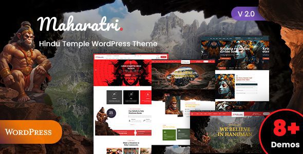 Maharatri 1.2 – Hindu Temple WordPress Theme