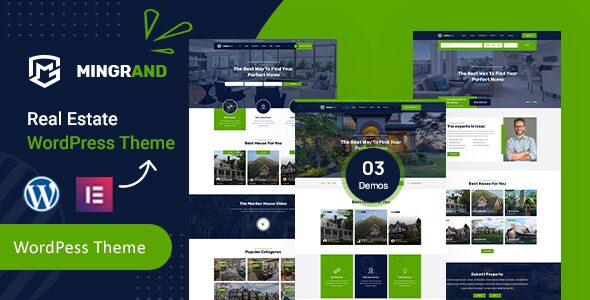 Mingrand 1.0.2 – Real Estate WordPress Theme