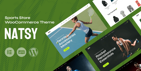 Natsy 1.0.6 – Sports Store WooCommerce Theme