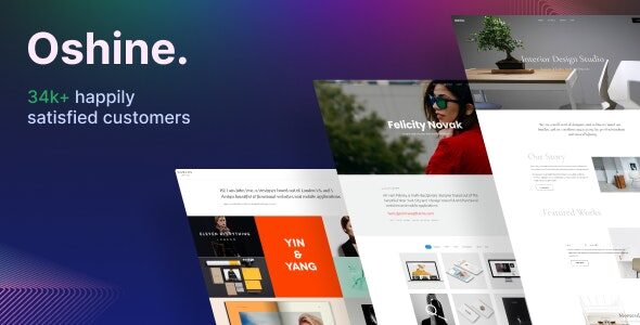 Oshine 7.2.6 – Multipurpose Creative WordPress Theme