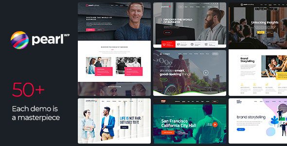 Pearl 3.4.11 – Corporate Business WordPress Theme
