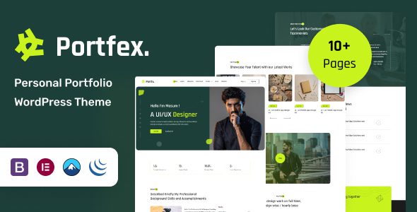 Portfex 1.2 – Personal Portfolio WordPress Theme