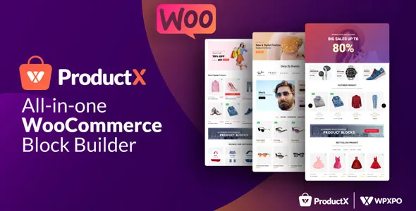ProductX Pro 1.3.4 – WooCommerce Blocks Plugin