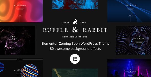 Rabbit 6.0.1 – Elementor Coming Soon WordPress Theme
