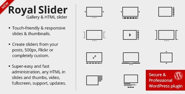 RoyalSlider 3.4.3 – Touch Content Slider for WordPress
