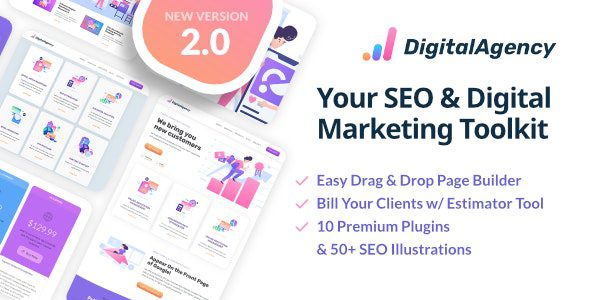 SEOWP 3.11.3 – SEO & Digital Marketing WordPress Theme