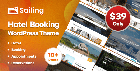 Sailing 4.4.3 – Hotel WordPress Theme