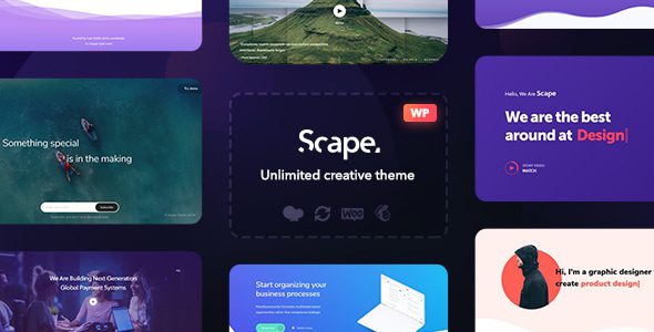Scape 1.5.12 – Multipurpose WordPress theme