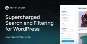 Search & Filter Pro 3.2.2 – Search and Filtering for WordPress