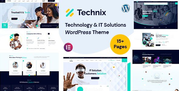 Technix 1.0.4 – Technology & IT Solutions WordPress Theme