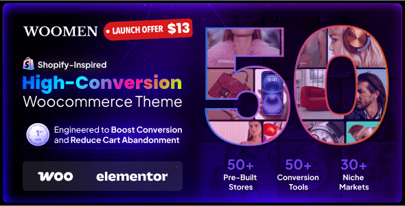 WooMen 1.0 – Multipurpose WooCommerce Theme