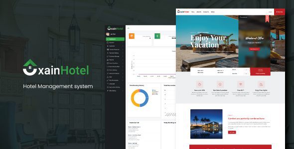 Xain 3.0 – Hotel Management System with Website