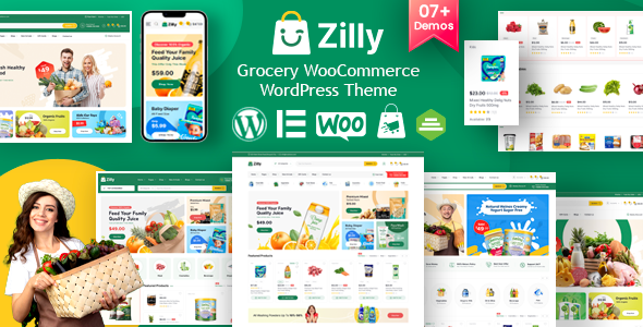 Zilly 3.2 – Grocery Store WooCommerce WordPress Theme